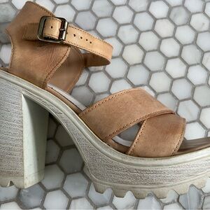 Platform Heels - Nude Sexy, Comfortable, & Fun 4 1/2” Aldo Heels